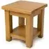Hewitt Square End Table - Rustic Oak
