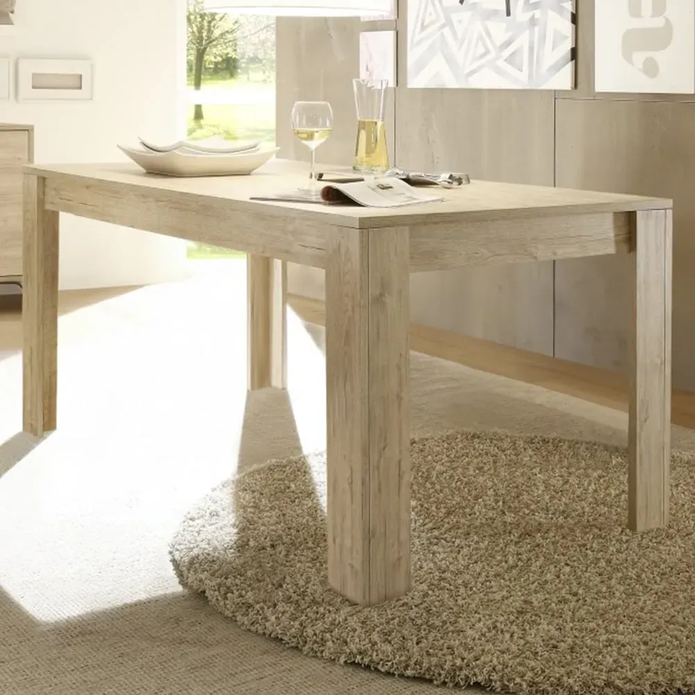 Heyford Rectangular Dining Table - Sherwood Oak