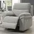 Hialeah 1-Seater Electric Recliner Sofa - Grey, Fabric