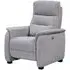 Hidalgo 1-Seater Recliner Sofa - Pewter, Fabric