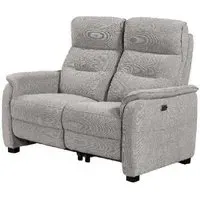 Hidalgo 2-Seater Recliner Sofa - Natural, Fabric
