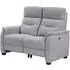 Hidalgo 2-Seater Recliner Sofa - Pewter, Fabric