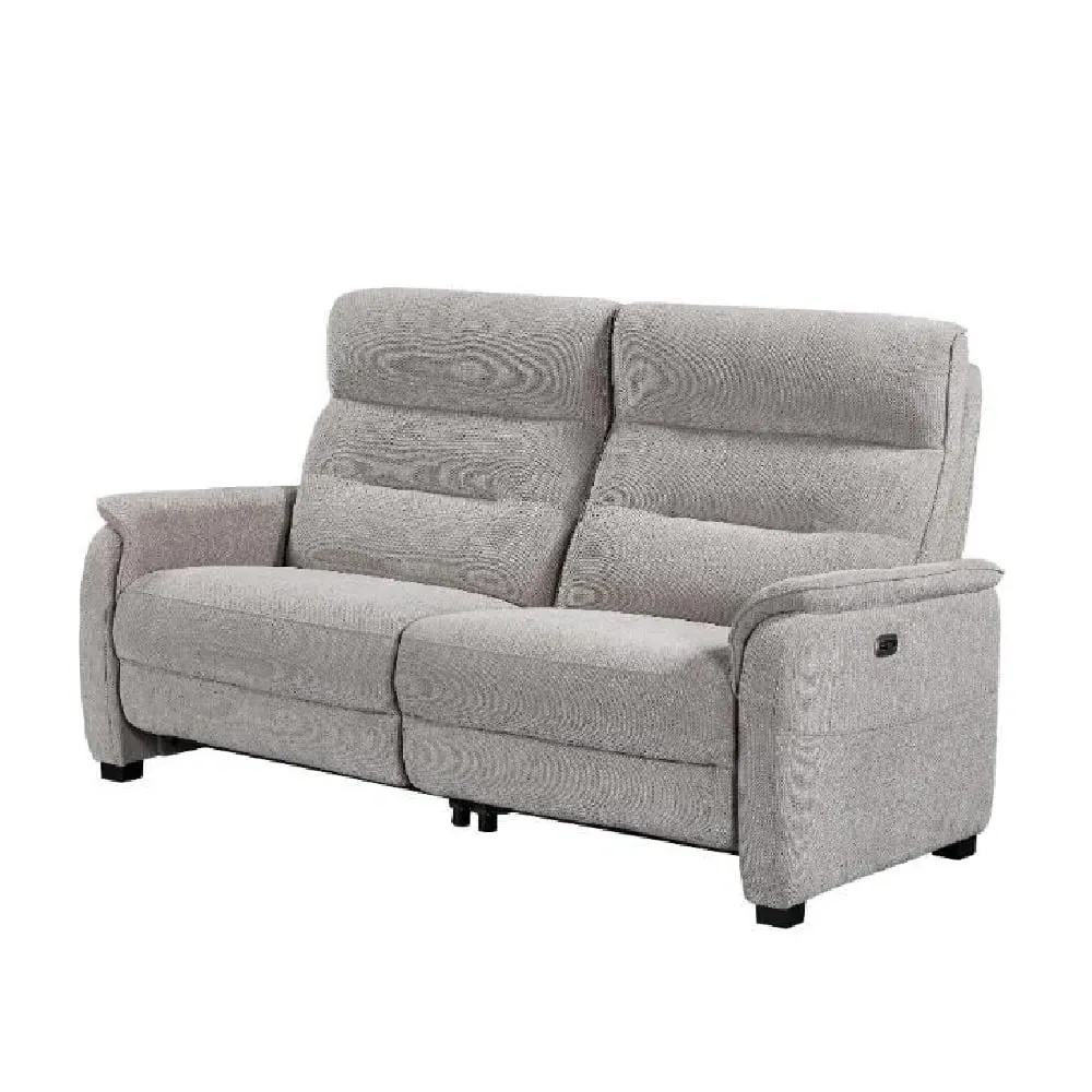 Hidalgo 3-Seater Recliner Sofa - Natural, Fabric