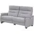 Hidalgo 3-Seater Recliner Sofa - Pewter, Fabric