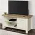 Highland TV Stand with 1 Door - Cream, Oak