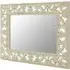 Hildome Rectangular Wall Mirror - Cream