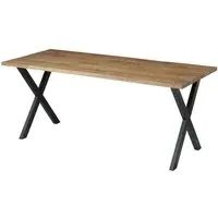 Hinton Large Dining Table - Rustic Antique Oak