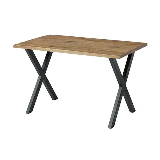 Hinton Small Dining Table - Rustic Antique Oak