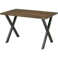 Hinton Small Dining Table - Smoked Oak