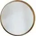 Hixson Round Portrait Bevelled Mirror - Gold