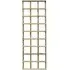 Hizo 6x2 Garden Trellis - Natural Wood