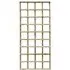 Hizo 6x3 Garden Trellis - Natural Wood