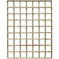 Hizo 6x5 Garden Trellis - Natural Wood