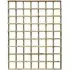 Hizo 6x5 Garden Trellis - Natural Wood