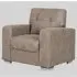 Hobart 1-Seater Sofa - Taupe, Fabric