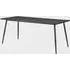 Hobart Large Dining Table - Black, MDF