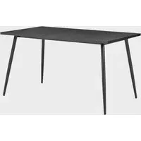Hobart Small Dining Table - Black, MDF