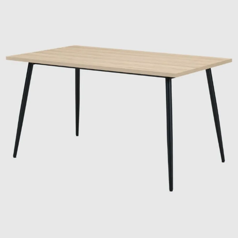 Hobart Small Dining Table - Oak, MDF
