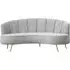 Hockley 3-Seater Sofa - Grey, Velvet