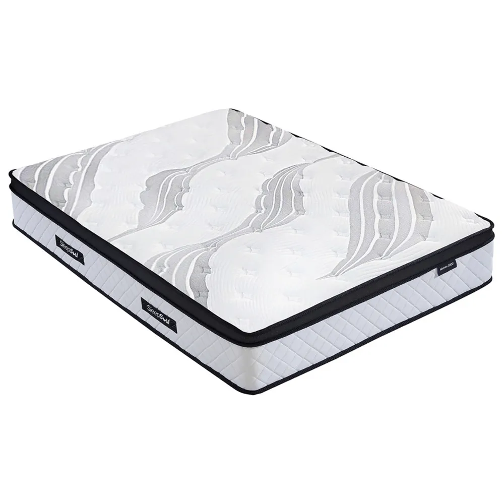 Hockley Single Mattress 3000 Pocket Spring - White, Fabric product