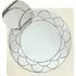 Hollywood Zig Zag Circle Wall Mirror - 90cm