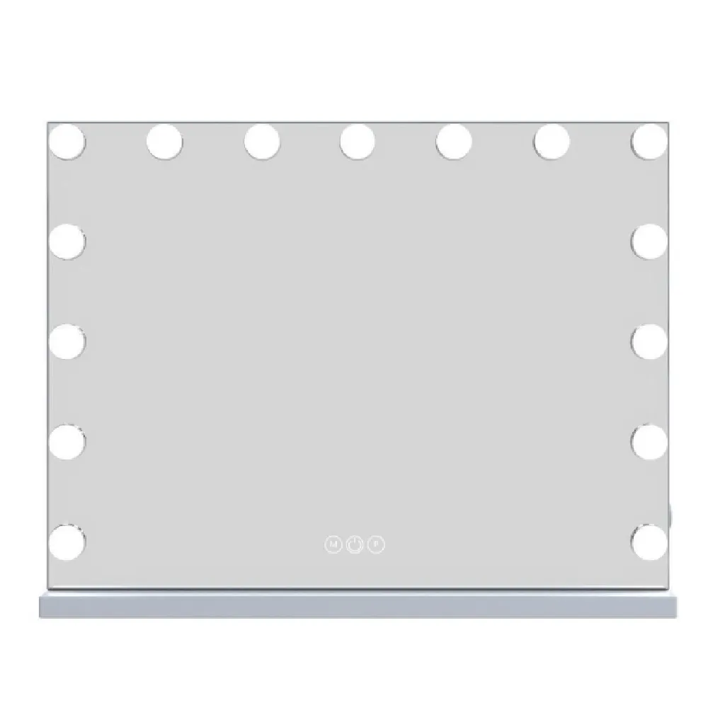 Holmdel Large Dressing Mirror with LED Lighting - Clear