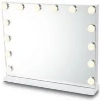 Holmdel Small Dressing Mirror with LED Lighting - Clear