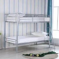 Homely Bunk Bed - Silver, Metal alternate view