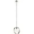 Hoop 1 Light Ceiling Pendant - Brushed Nickel