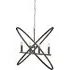 Hoopla 4 Light Pendant Ceiling Light - Pewter