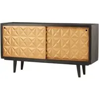 Horna Sideboard with 2 Doors - Brown, Mango Wood