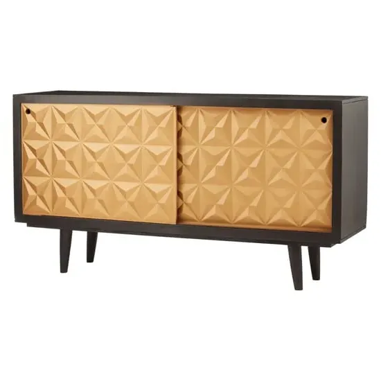 Horna Sideboard with 2 Doors - Brown, Mango Wood