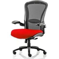 Houston Heavy Duty Office Chair with Lumbar Support - Black