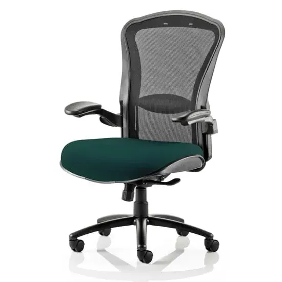 Houston Heavy Duty Office Chair with Lumbar Support - Teal