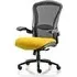 Houston Heavy Duty Office Chair with Lumbar Support - Yellow