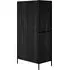 Hoxton 2-Door Wardrobe - Black, MDF