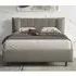 Hugo Small Double Bed Frame - Dove, Fabric
