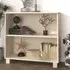 Hull Bookcase with 2 Shelves - Brown, Pinewood