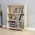 Hull Bookcase with 3 Shelves - Brown, Pinewood