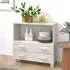 Hull Chest of Drawers with Storage - White, Pinewood