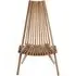 Hunor Lounge Chair - Natural, Teak