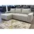 Huron Right Hand Corner Sofa Bed with Storage - Beige, Fabric