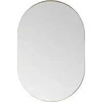 Hurstan Oval Wall Mirror - Champagne