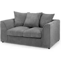 Hyeres 2-Seater Sofa - Grey, Fabric