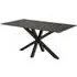 Hyeres Medium Dining Table - Black, Ceramic