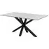 Hyeres Medium Dining Table - White, Ceramic