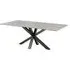 Hyeres Rectangular Dining Table - Grey, Ceramic