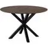 Hyeres Round Dining Table - Brown, Ceramic