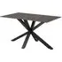 Hyeres Small Dining Table - Black, Ceramic