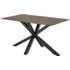 Hyeres Small Dining Table - Brown, Ceramic